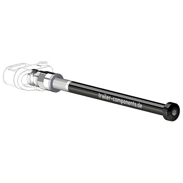 Axes enfichables avec adaptateur Leggero pour TOUT TERRAIN | pour filetage gauche M12 x 1,50 - compatible avec Leggero avec système BECCO