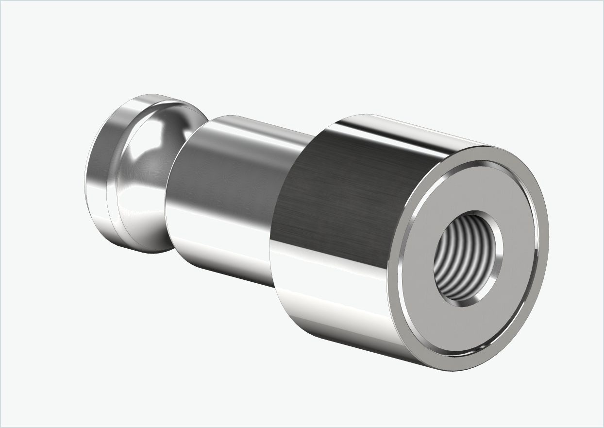 Adaptateur axe plein - FG 9.5 - (3/8 x 26) | pour remorques Croozer à partir de 2018