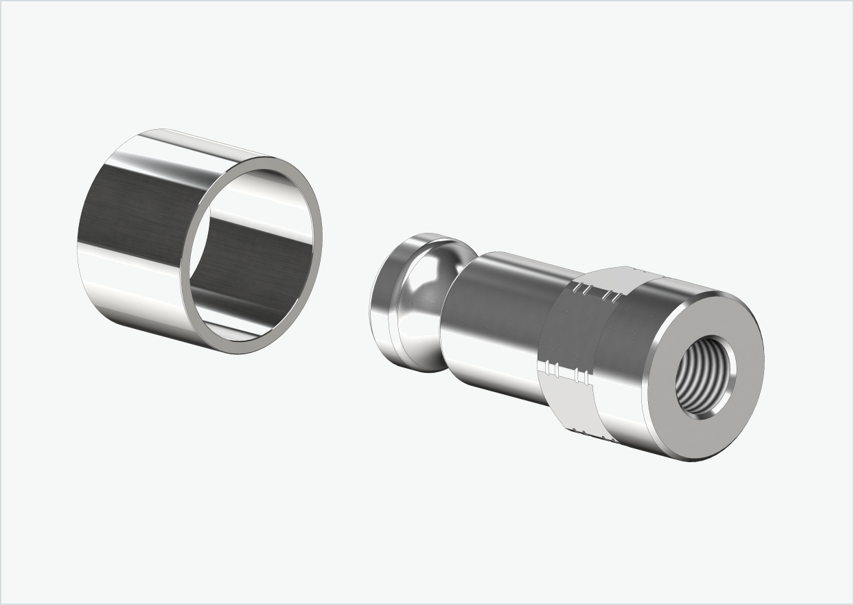 Adaptateur axe plein - FG 10.5 - (13/32 x 26) | pour remorques Croozer à partir de 2018