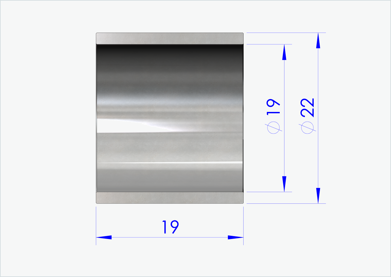 Douille de sécurité 19mm