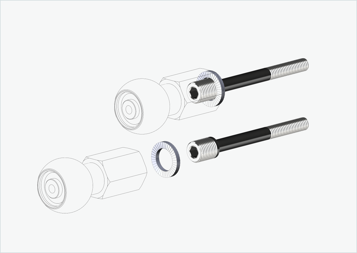 Burley COHO XC kit adaptateur de filetage | pour moyeux à vitesses intégrées Enviolo jusqu'en 2023