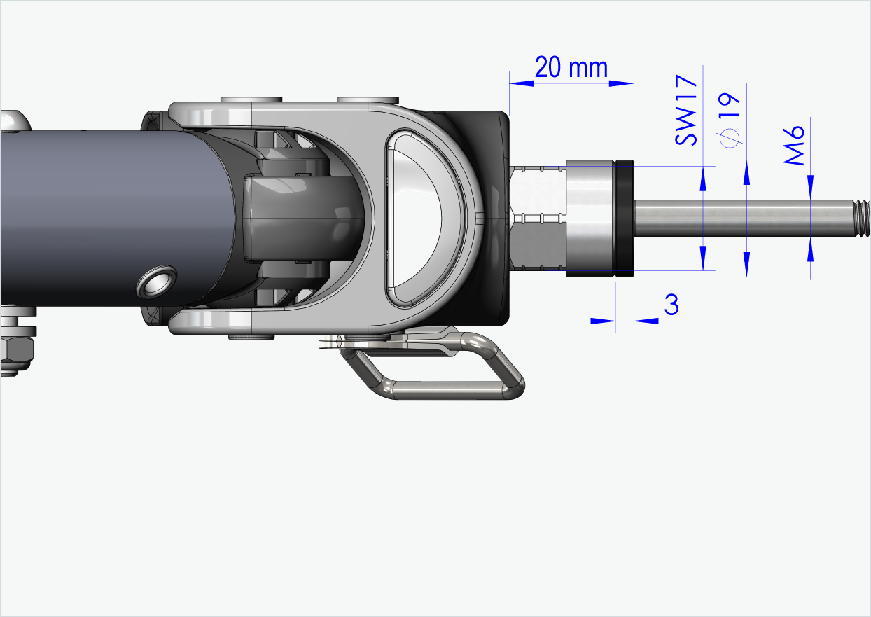 Adaptateur pour moyeu à vitesses intégrées Enviolo jusqu'en 2023 | convient au Croozer à partir de 2018