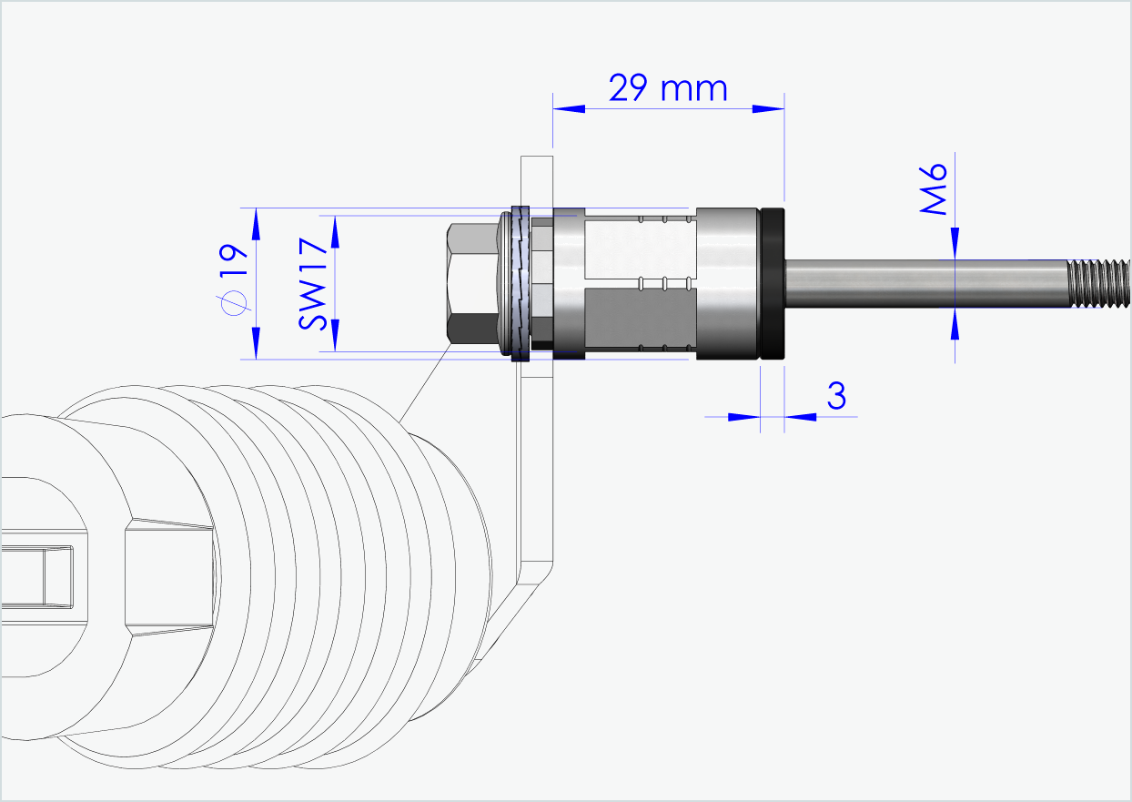 Adaptateur Polygon pour moyeux de commande Enviolo jusqu'en 2023 | convient aux accouplements Weber type : E - EL - ES