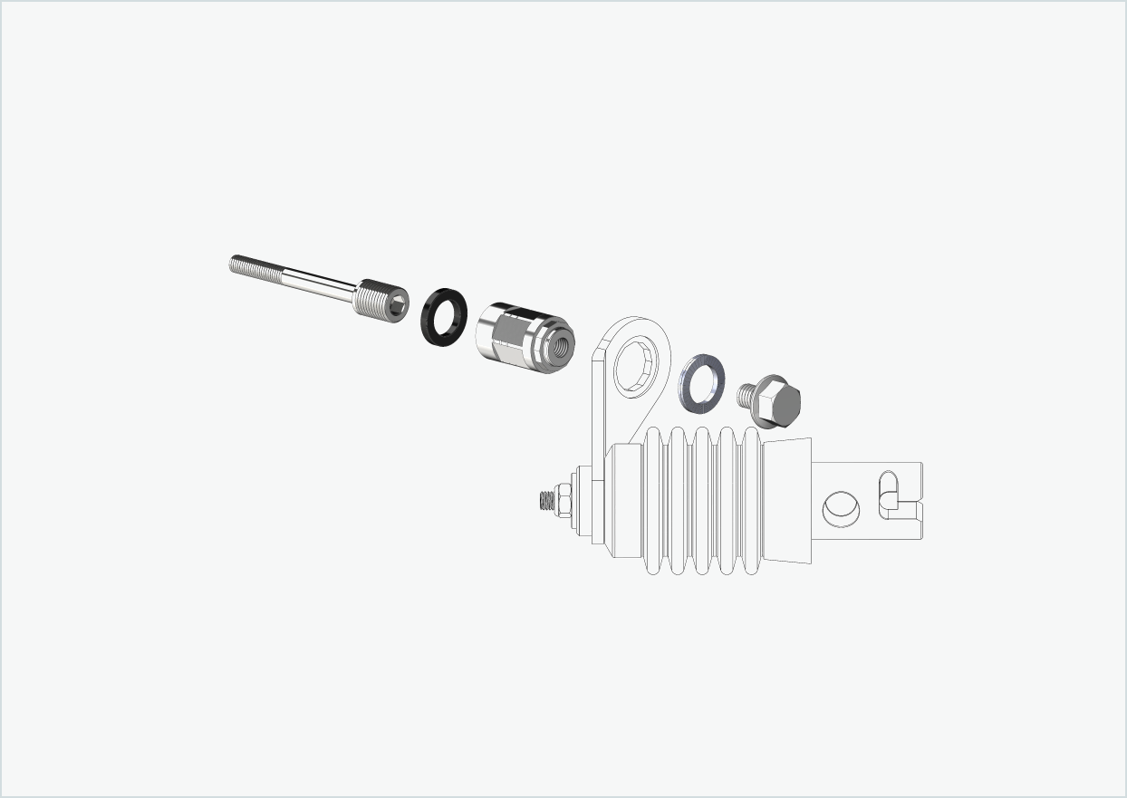 Adaptateur Polygon pour moyeux de commande Enviolo jusqu'en 2023 | convient aux accouplements Weber type : E - EL - ES