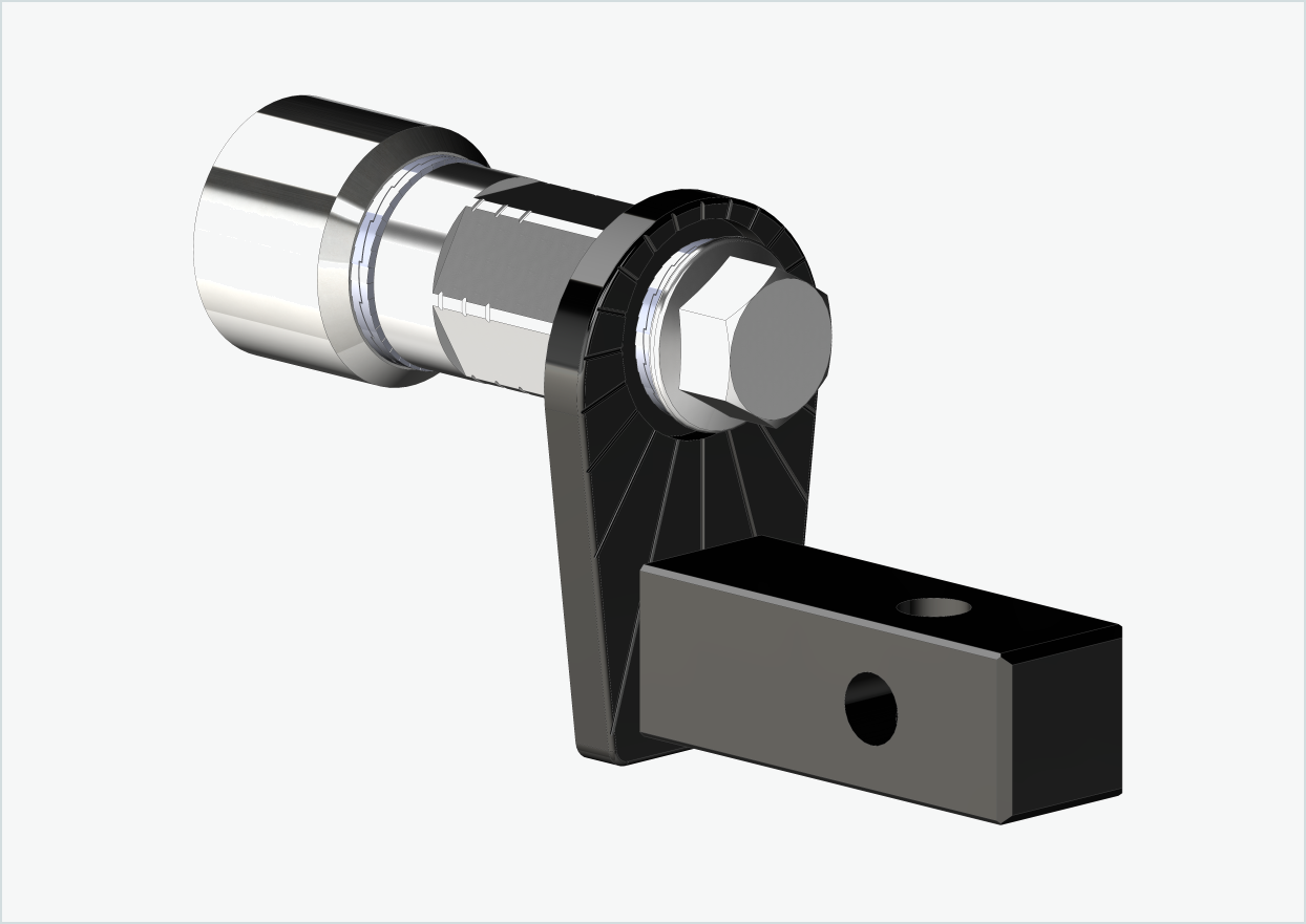 Adaptateur universel pour moteur HYENA-HRN | convient à Thule, Qeridoo, Burley, Prophete, Hamax, Trixie et bien d'autres encore