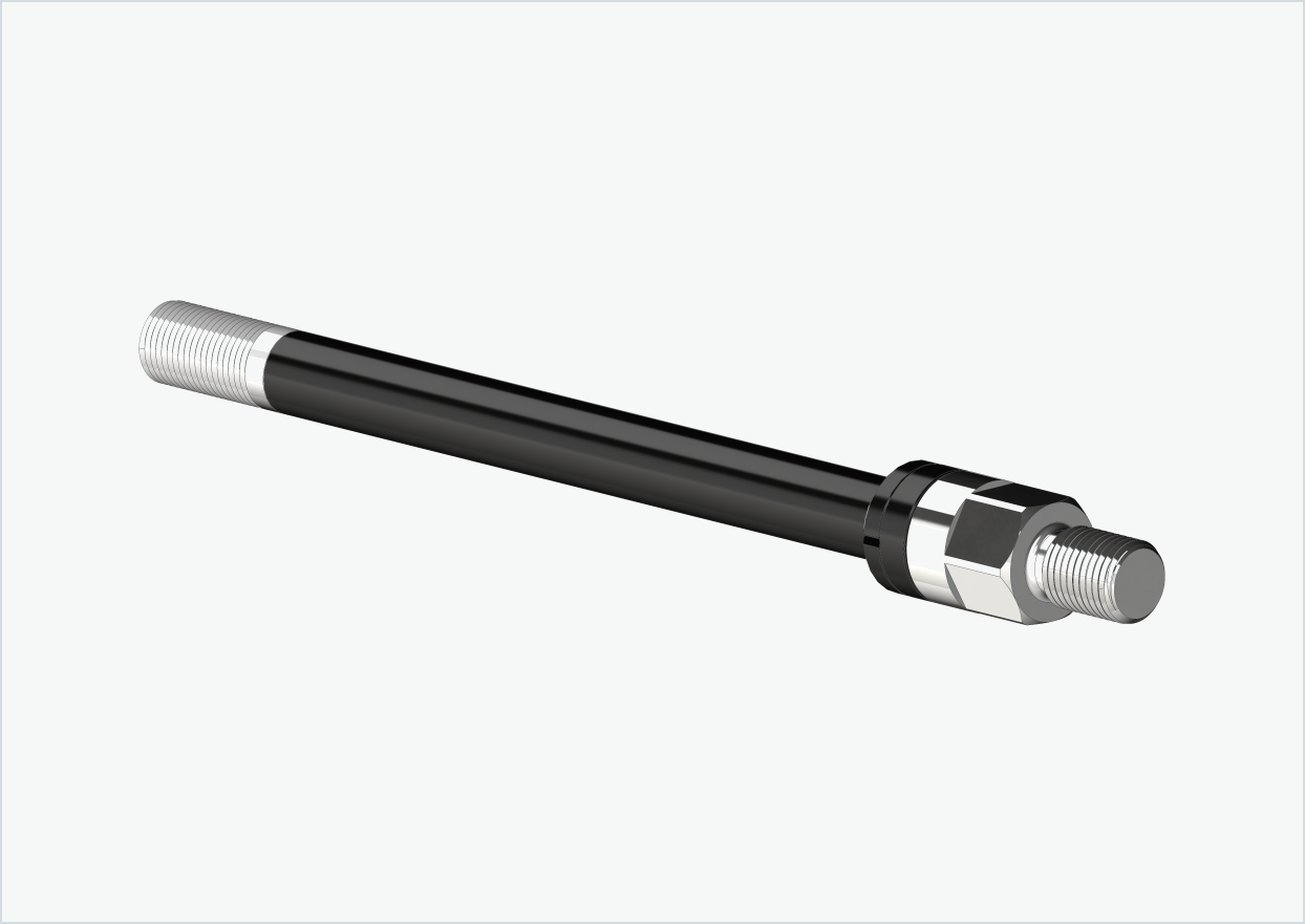Axe de roue Syntace (X-12) avec système de changement / M12 x 1.00