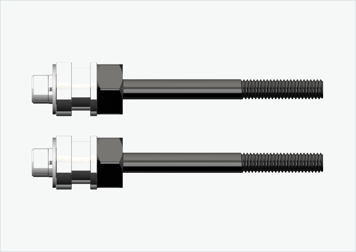 BOB YAK / IBEX set d'adaptateurs filetés | pour moyeux de vitesses Enviolo jusqu'en 2023
