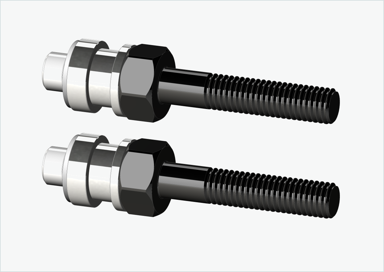 BOB YAK / IBEX set d'adaptateurs filetés | pour moyeux de vitesses Enviolo à partir de 2024