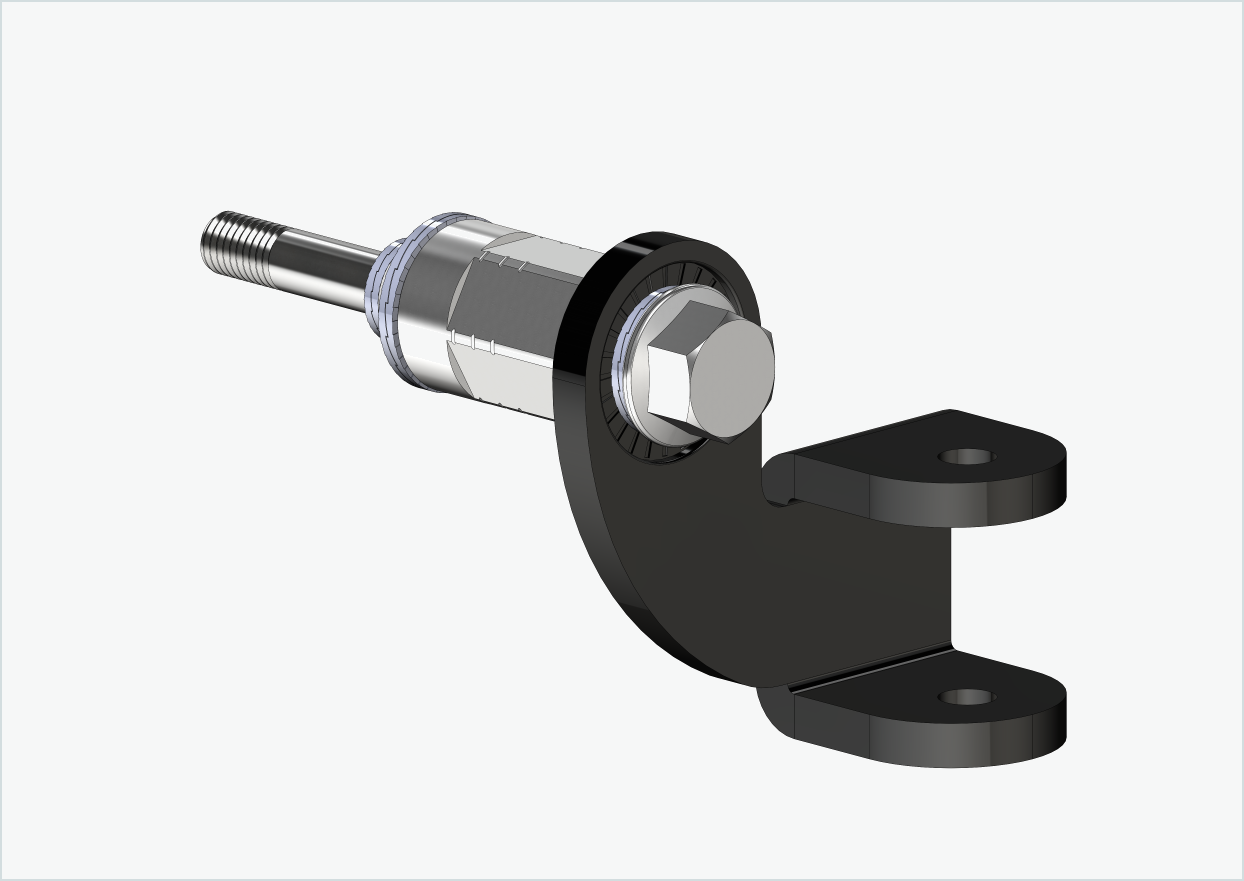 Adaptateur universel pour HASE PINO avec Rohloff Speedhub A12 | convient à Thule, Qeridoo, Burley, Prophete, Hamax, Trixie et bien d'autres encore