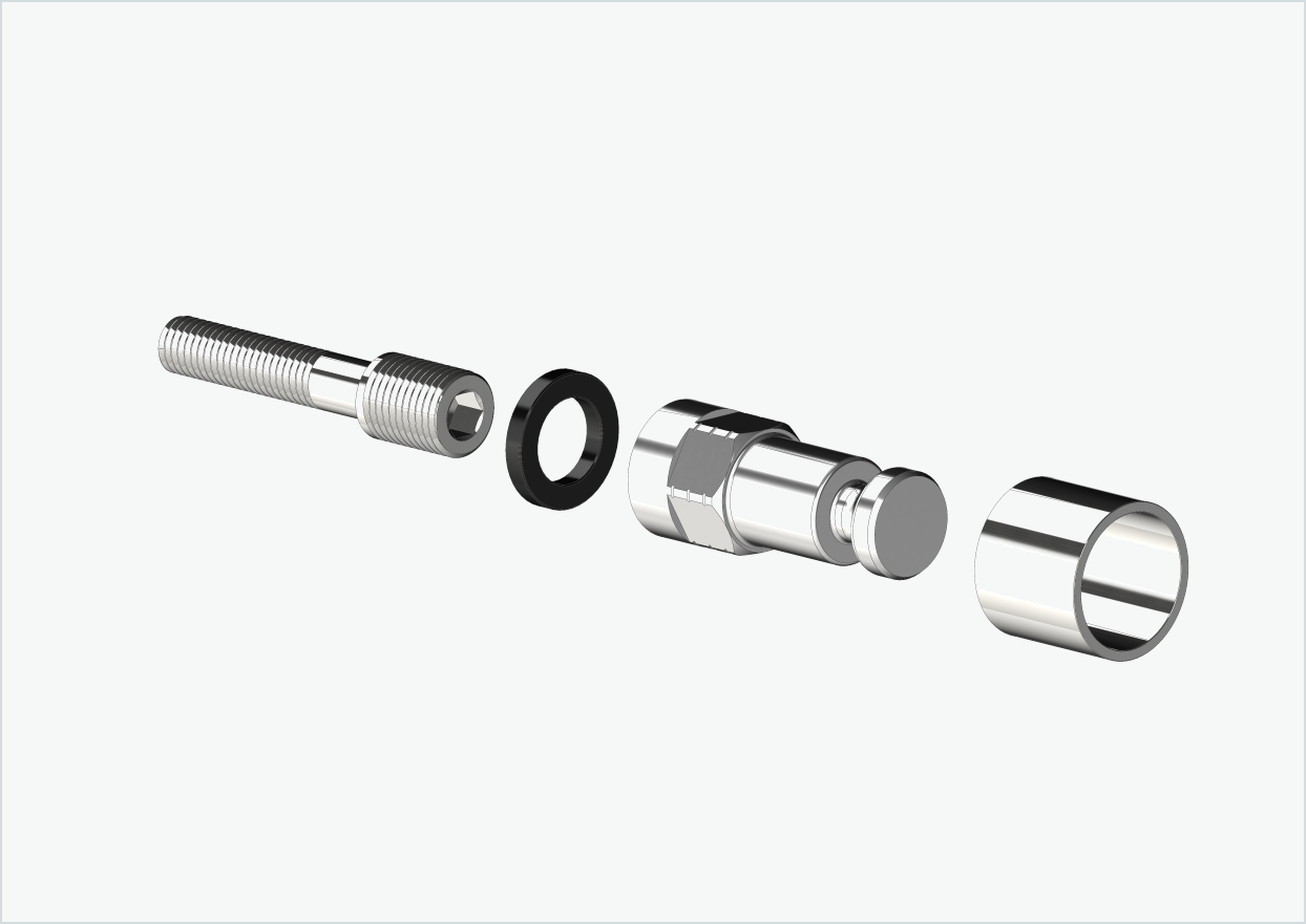 Adaptateur pour moyeu à vitesses intégrées Enviolo à partir de 2024 | convient pour Croozer à partir de 2018