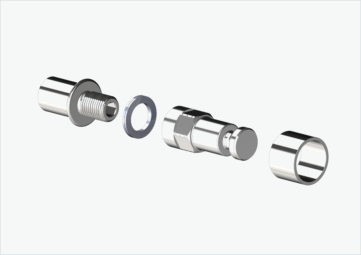 Cowboy 4 - Adaptateur fileté court - M12 x 1.25 | Bundle avec adaptateur Croozer