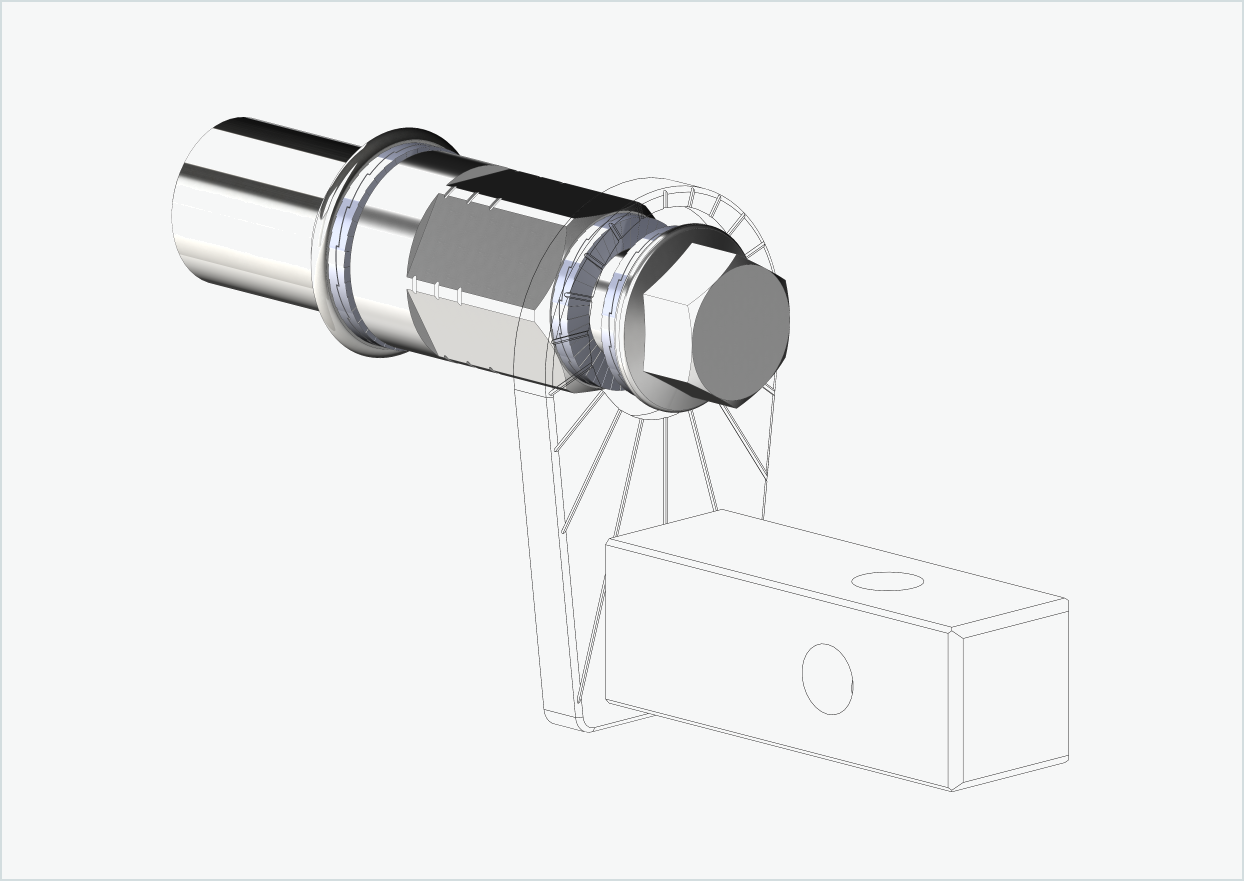 Cowboy 4 - Adaptateur fileté court - M12 x 1.25 | Bundle avec adaptateur universel