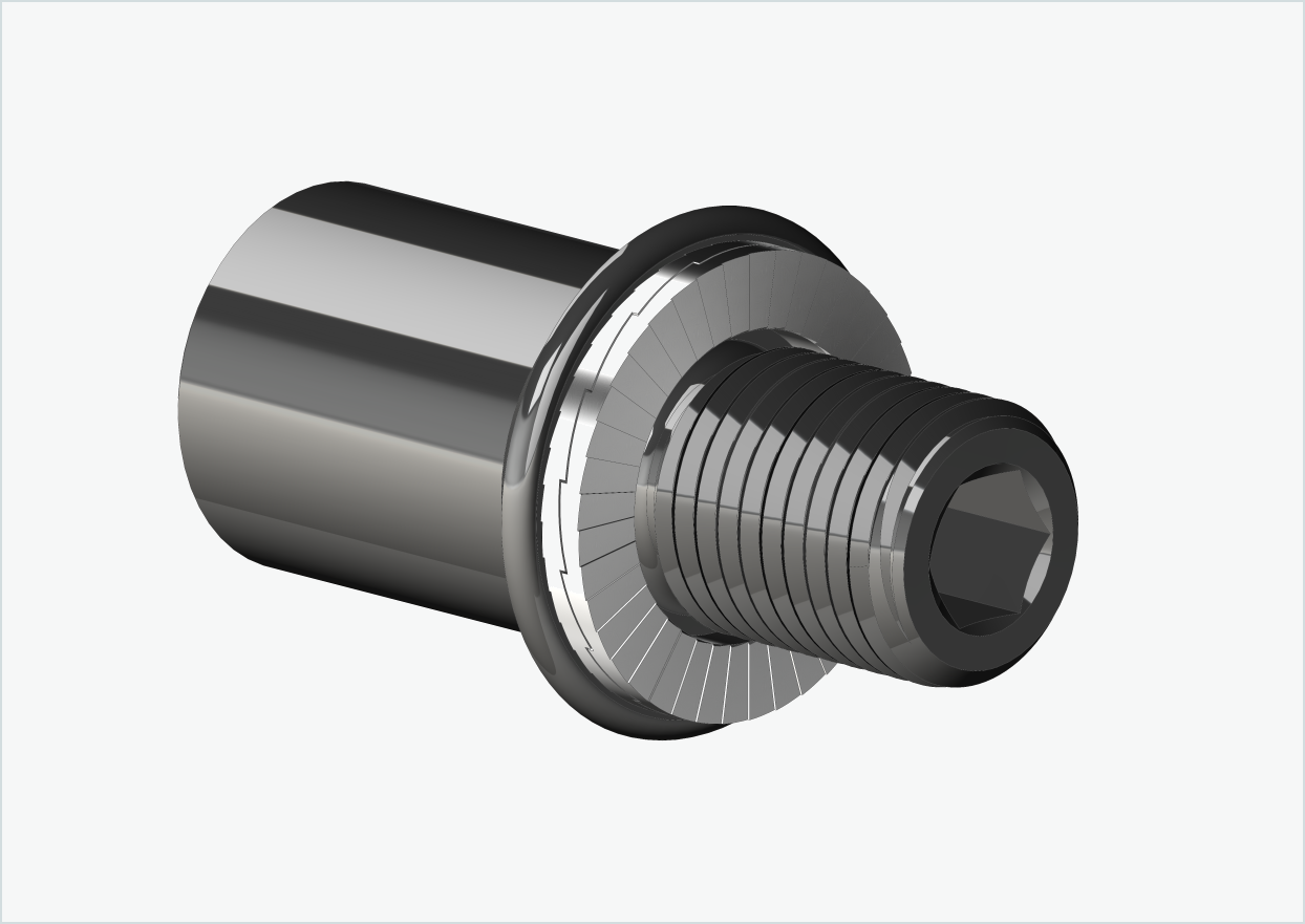 Adaptateur fileté court - M12 x 1,25 | compatible avec COWBOY - Classic - Cruiser - Cruiser ST