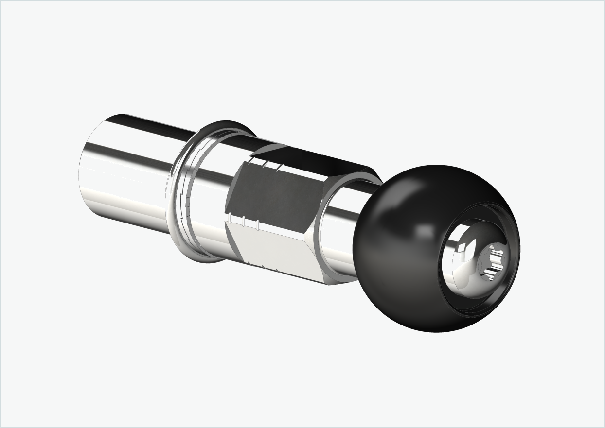 Adaptateur fileté court - M12 x 1,25 | compatible avec COWBOY - Classic - Cruiser - Cruiser ST