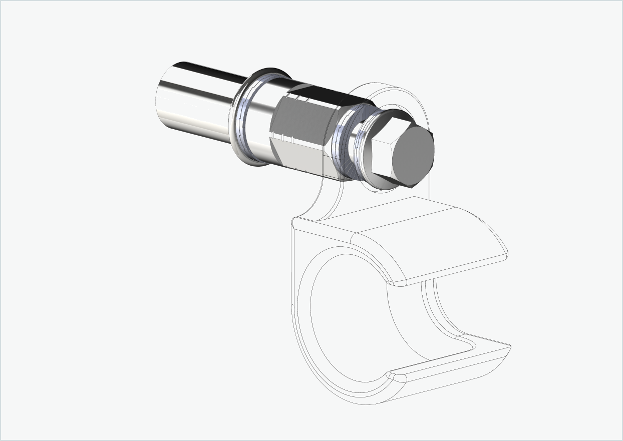 Cowboy 4 - Adaptateur fileté long - M12 x 1.25 | Bundle avec adaptateur universel