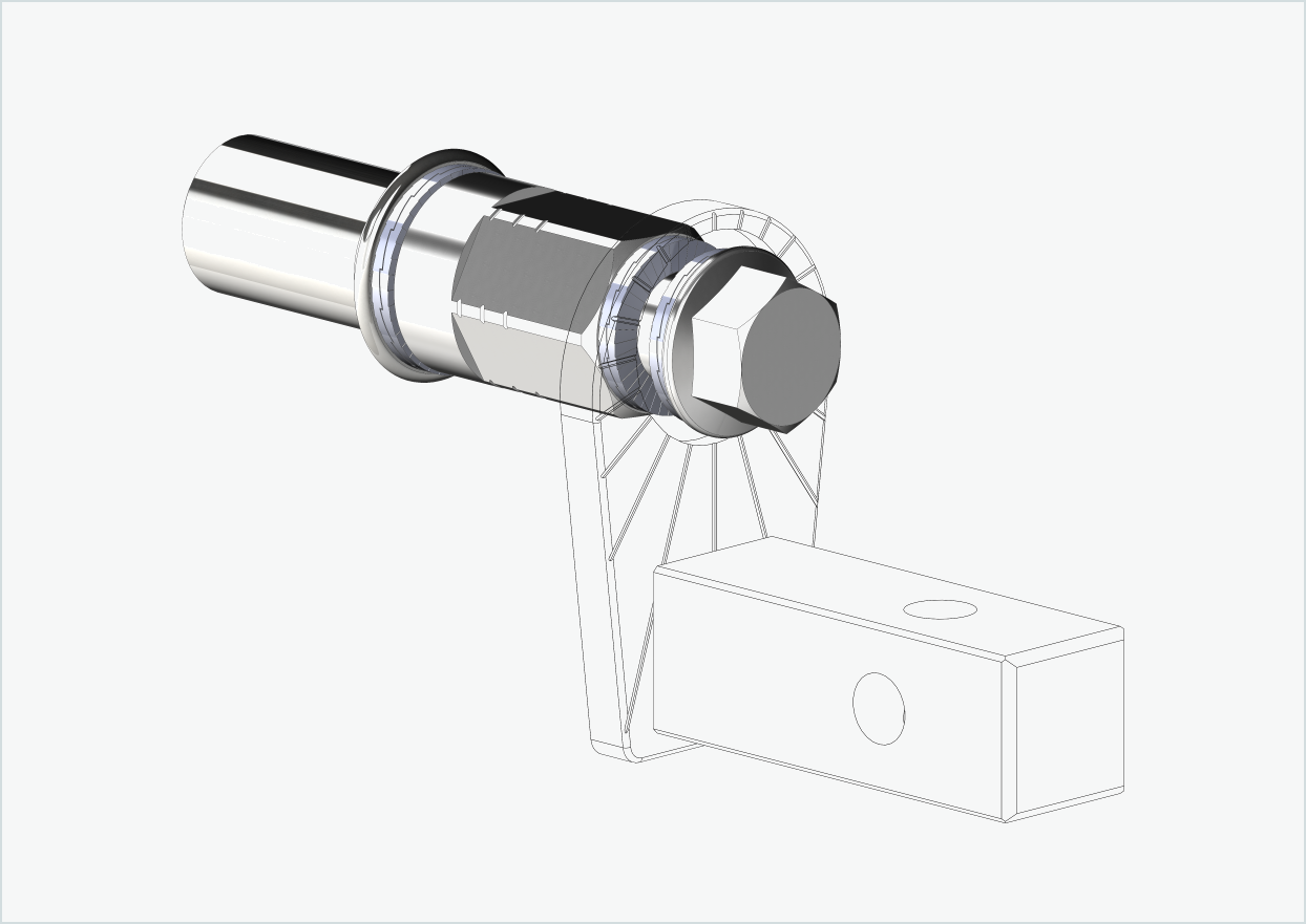 Cowboy 4 - Adaptateur fileté long - M12 x 1.25 | Bundle avec adaptateur universel