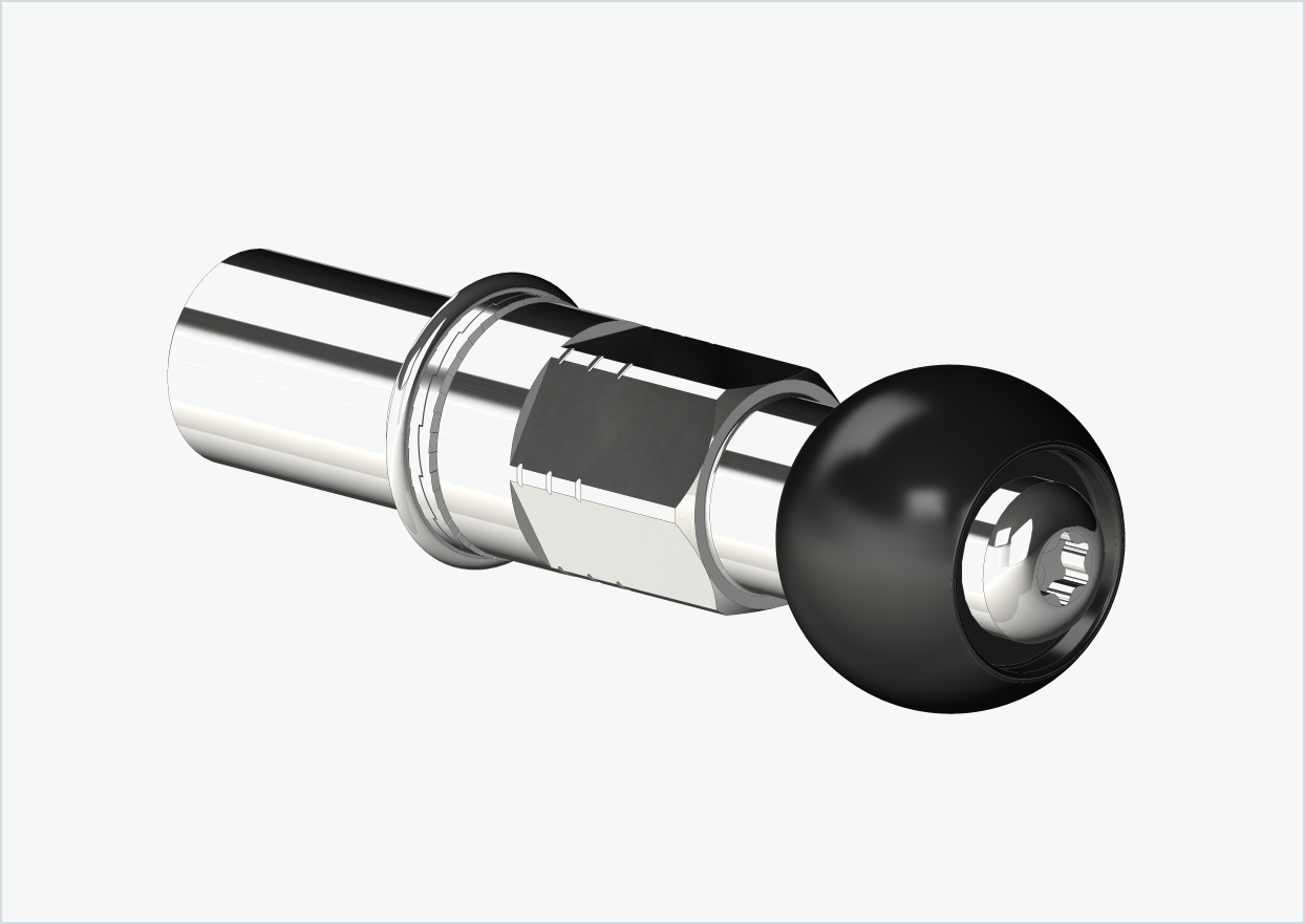 Adaptateur fileté long - M12 x 1,25 | compatible avec COWBOY - Cross - Cross ST