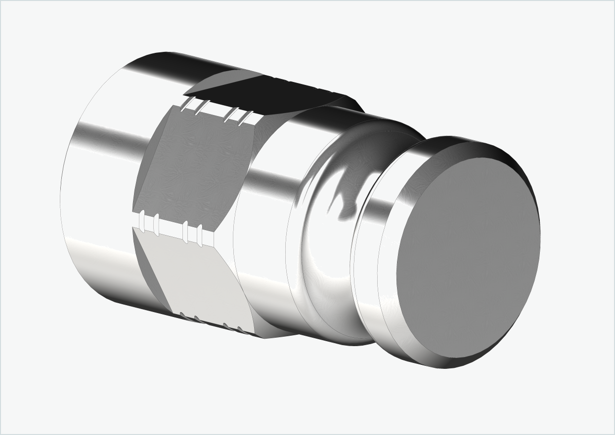 Adaptateur axe plein - FG 10.5 - (13/32 x 26) | pour Leggero (BECCO)