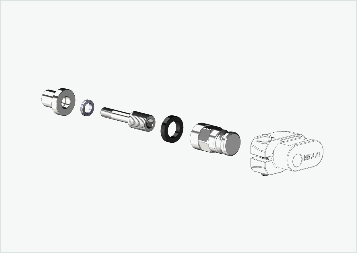 Adaptateur XL pour moyeu Rohloff Speedhub 500-14 / A12 | convient pour Leggero avec système BECCO