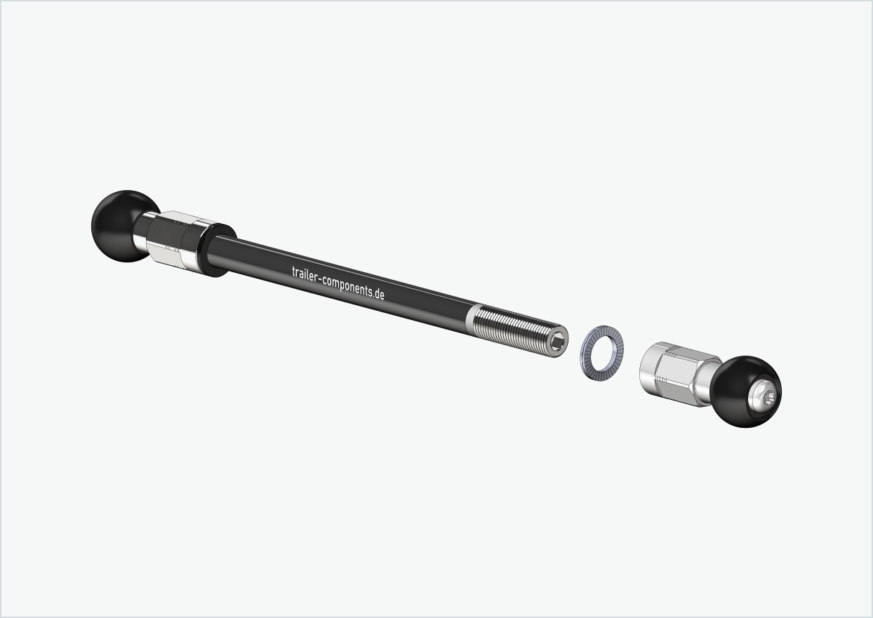 Axe pour Burley COHO XC / M12 x 1.00