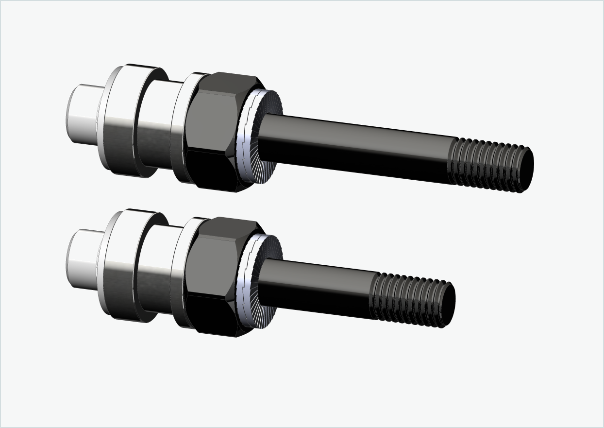 BOB YAK / IBEX set d'adaptateur de filetage (30mm/42mm) | pour Rohloff Speedhub 500-14 / A12