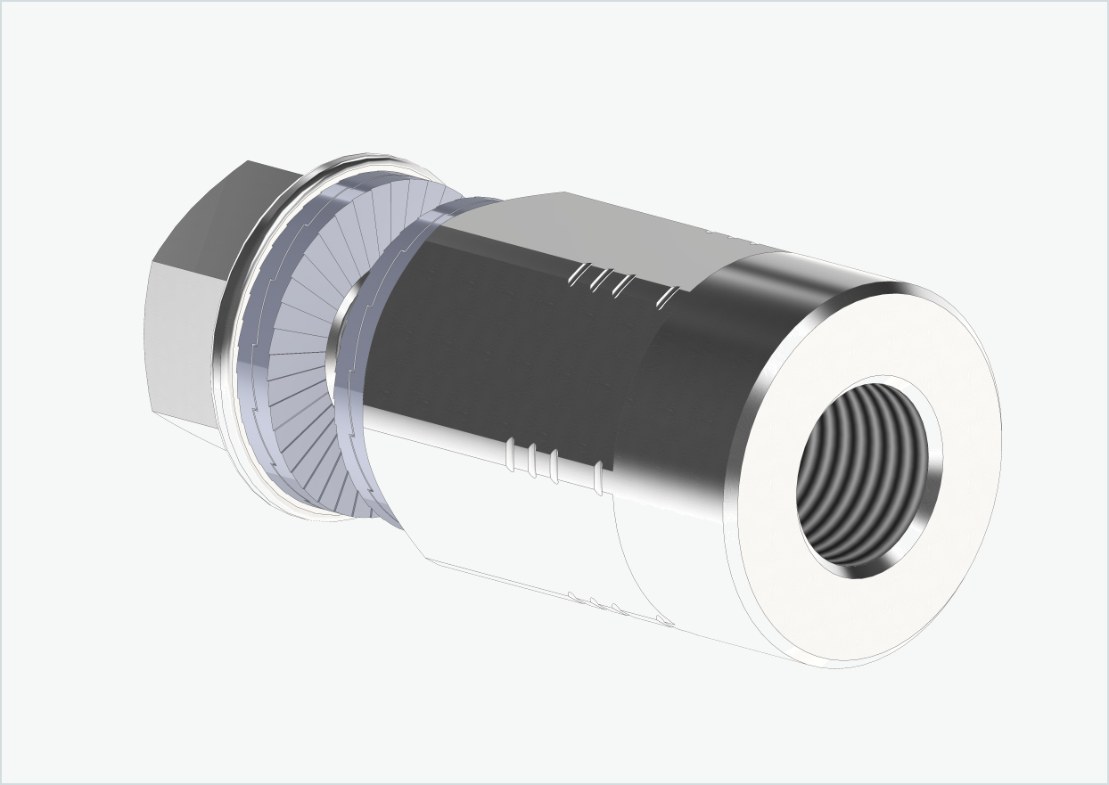 Adaptateur d'axe complet - M10 x 1.00