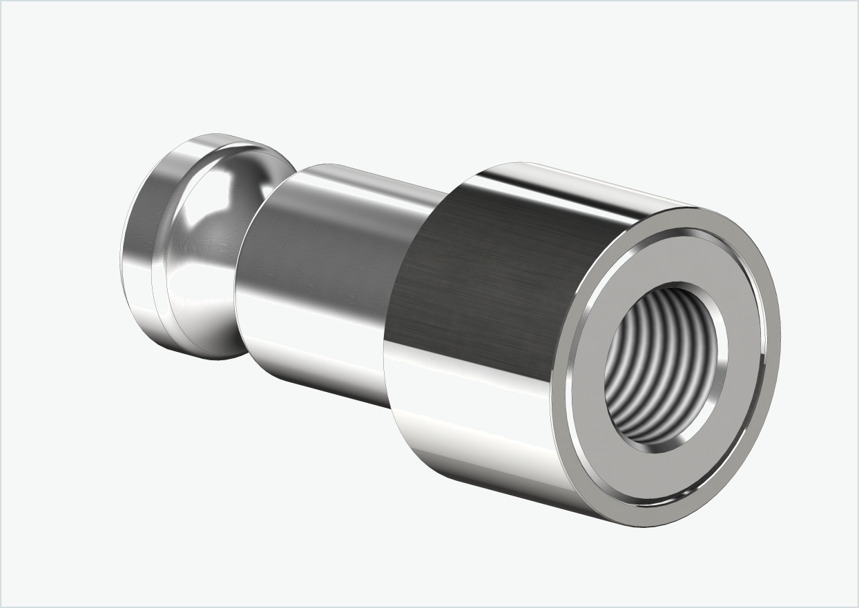 Adaptateur pour axe complet - M12 x 1.25 | pour remorques Croozer à partir de 2018