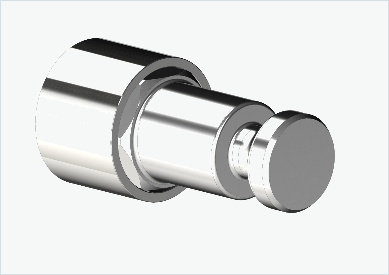 Adaptateur axe plein - FG 9.5 - (3/8 x 26) | pour remorques Croozer à partir de 2018