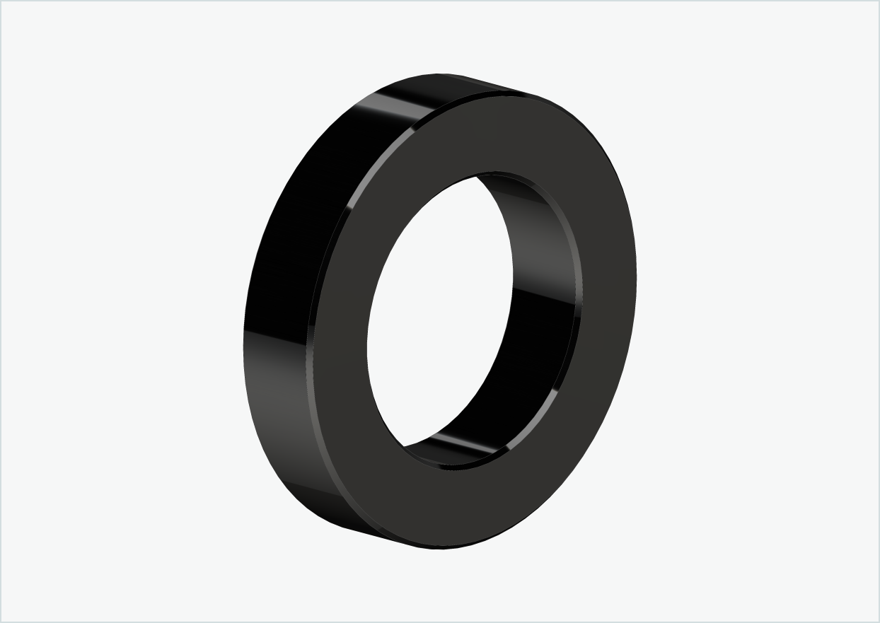 Rondelle d'espacement 4mm