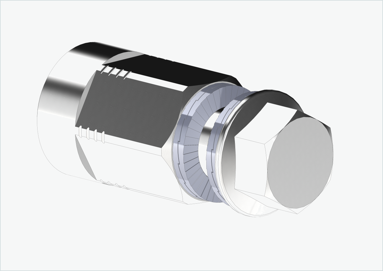 Adaptateur d'axe complet - M12 x 1.00