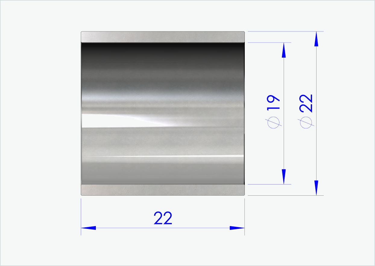 Douille de sécurité 22mm