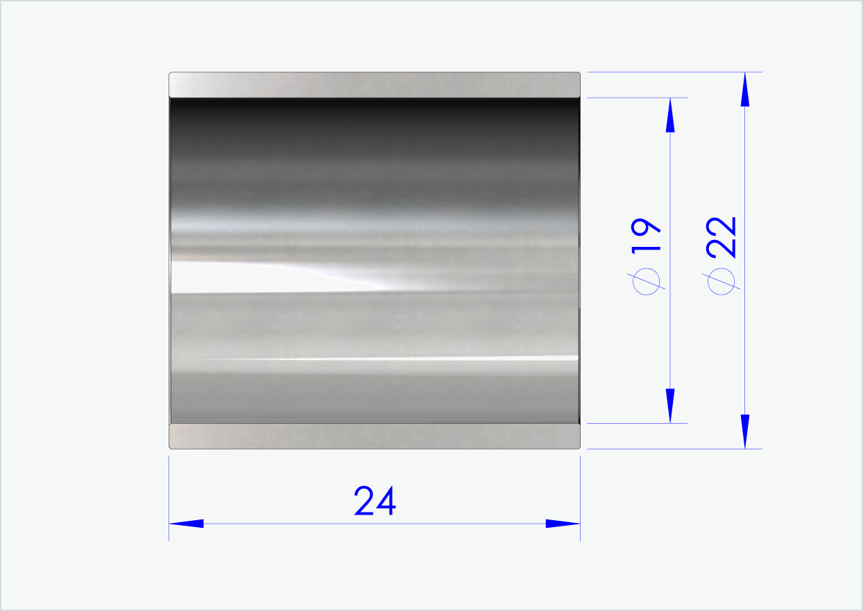 Douille de sécurité 24mm
