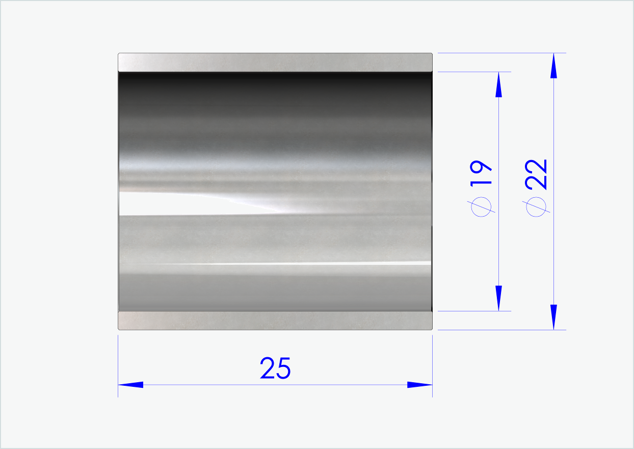 Douille de sécurité 25mm