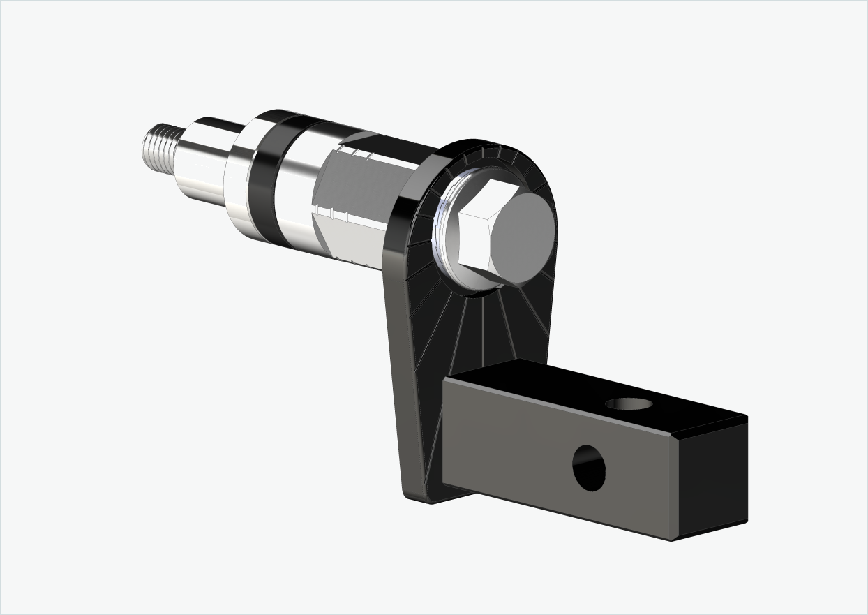 Adaptateur universel XL pour moyeu Rohloff Speedhub 500-14 / A12 | convient à Thule, Qeridoo, Burley, Prophete, Hamax, Trixie et bien d'autres encore