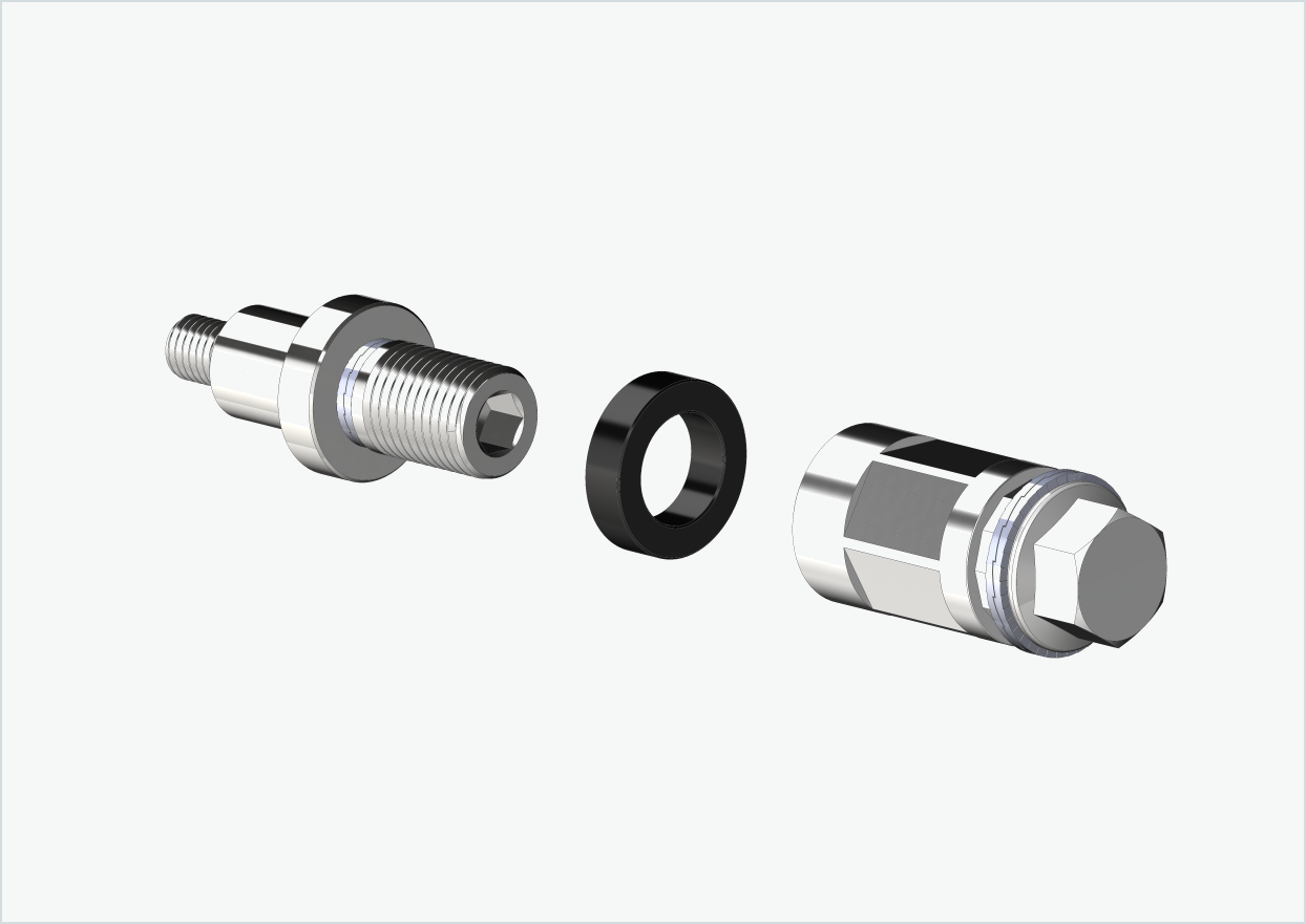 Adaptateur XL pour moyeu Rohloff Speedhub 500-14 / A12 | convient aux embrayages Weber type : E - EL - ES