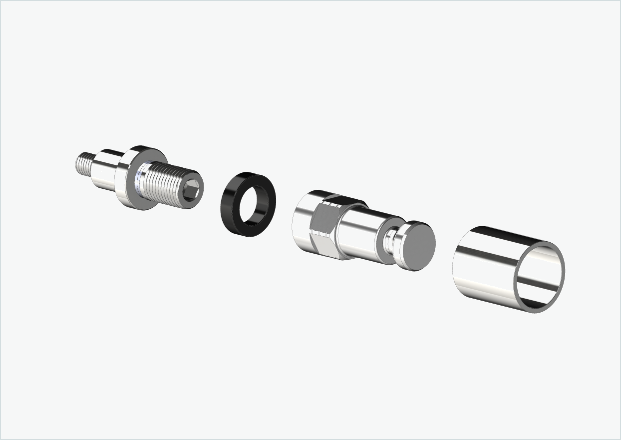 Adaptateur XL pour moyeu Rohloff Speedhub 500-14 / A12 | convient au Croozer à partir de 2018