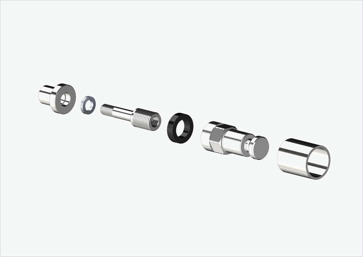 Adaptateur XL pour moyeu Rohloff Speedhub 500-14 / A12 | convient au Croozer à partir de 2018
