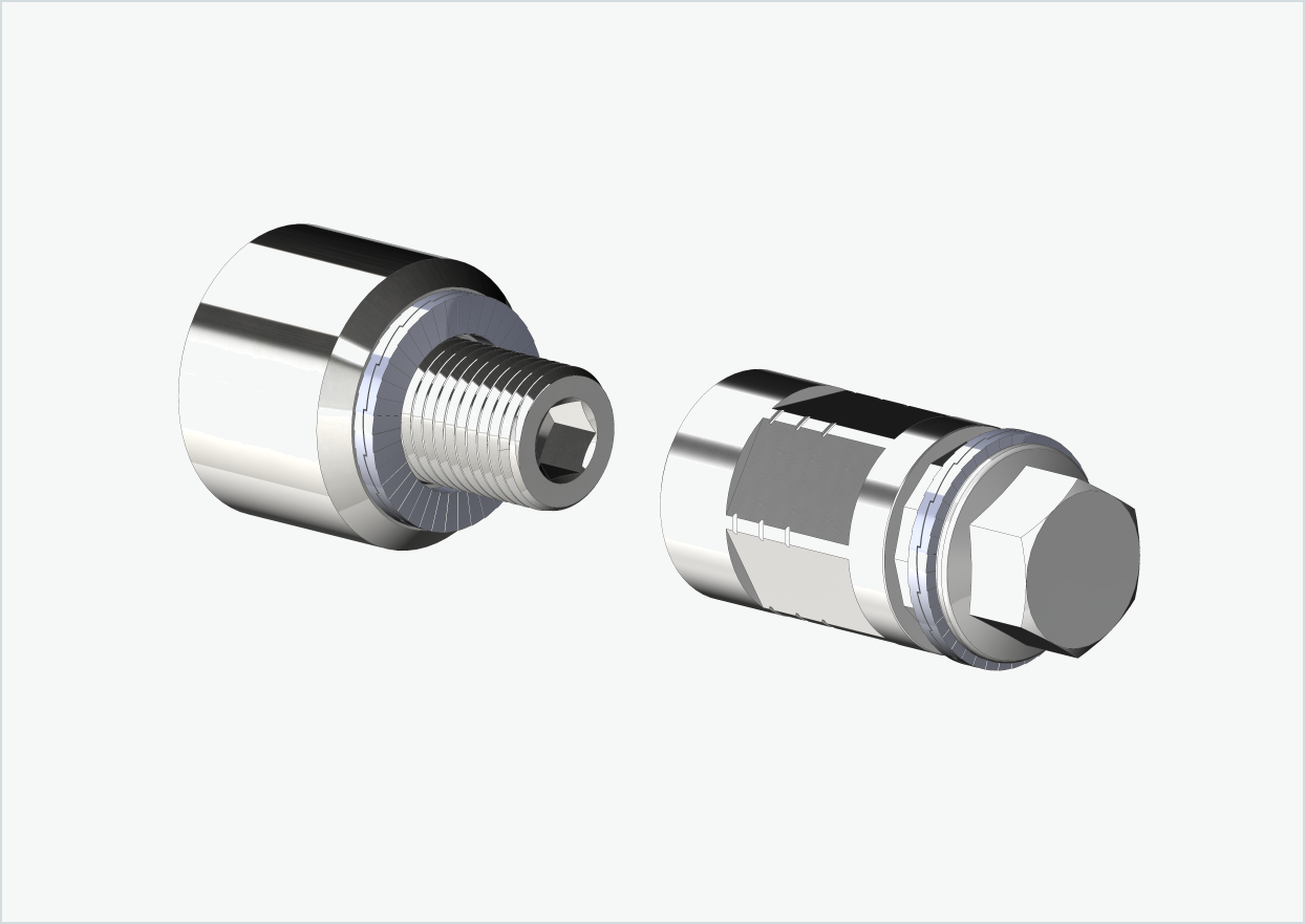 Adaptateur Polygon pour moteur HYENA-HRN | convient aux accouplements Weber type : E - EL - ES