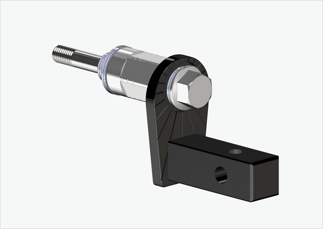 Adaptateur universel pour HASE PINO avec Rohloff Speedhub A12 | convient à Thule, Qeridoo, Burley, Prophete, Hamax, Trixie et bien d'autres encore