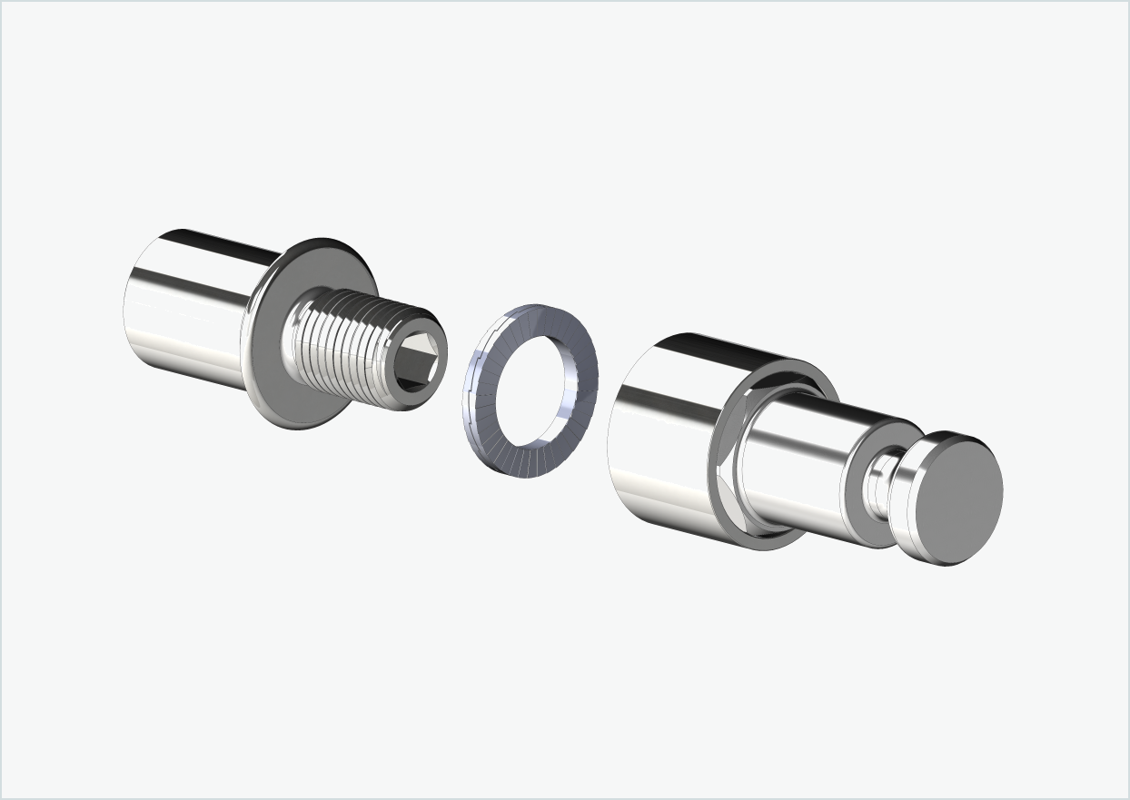 Cowboy 4 - Adaptateur fileté court - M12 x 1.25 | Bundle avec adaptateur Croozer