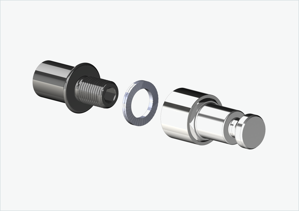 Cowboy 4 - Adaptateur fileté court - M12 x 1.25 | Bundle avec adaptateur Croozer