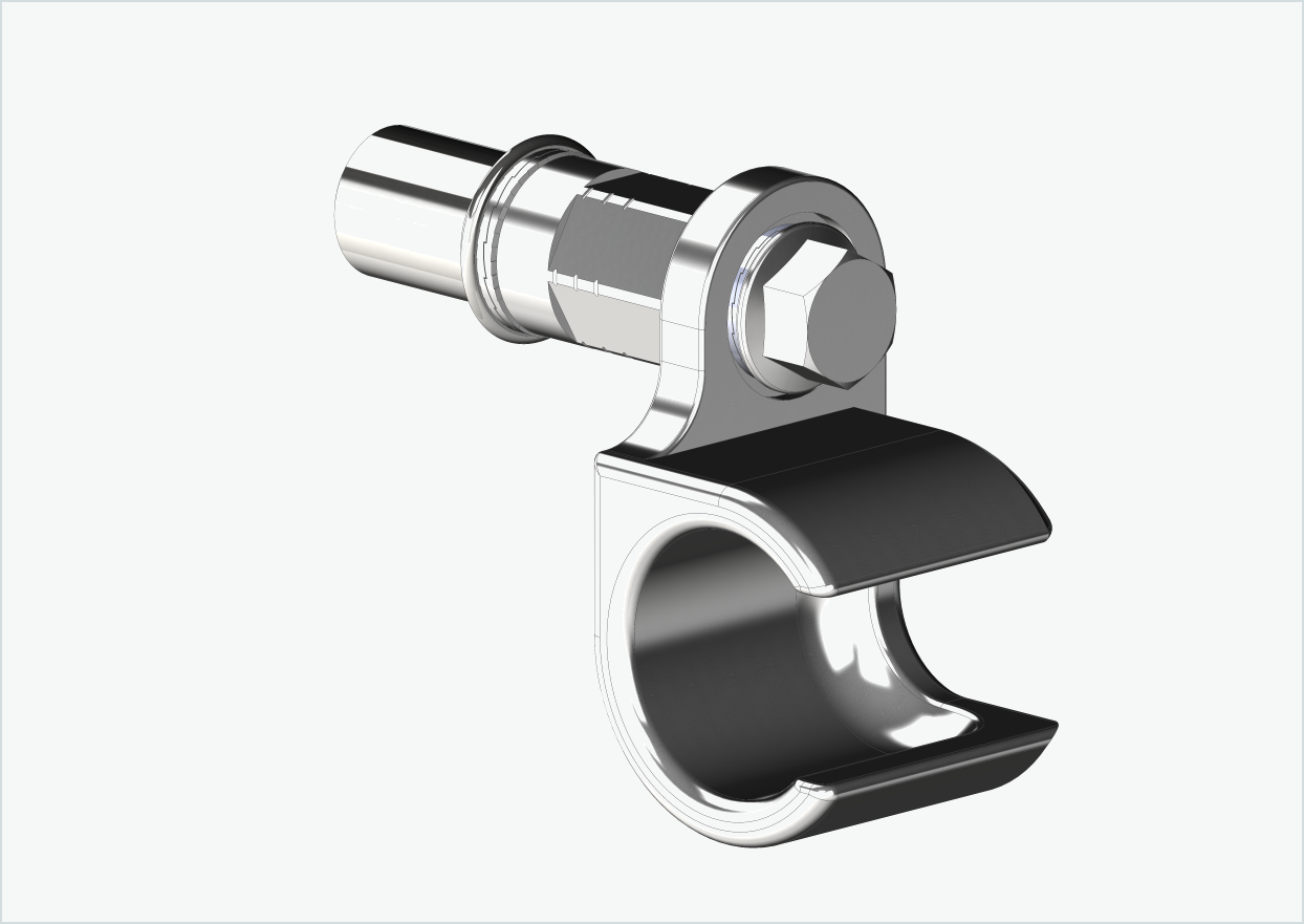 Adaptateur fileté court - M12 x 1,25 | compatible avec COWBOY - Classic - Cruiser - Cruiser ST