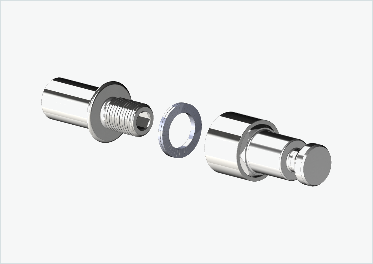 Cowboy 4 - Adaptateur fileté long - M12 x 1.25 | Bundle avec adaptateur Croozer