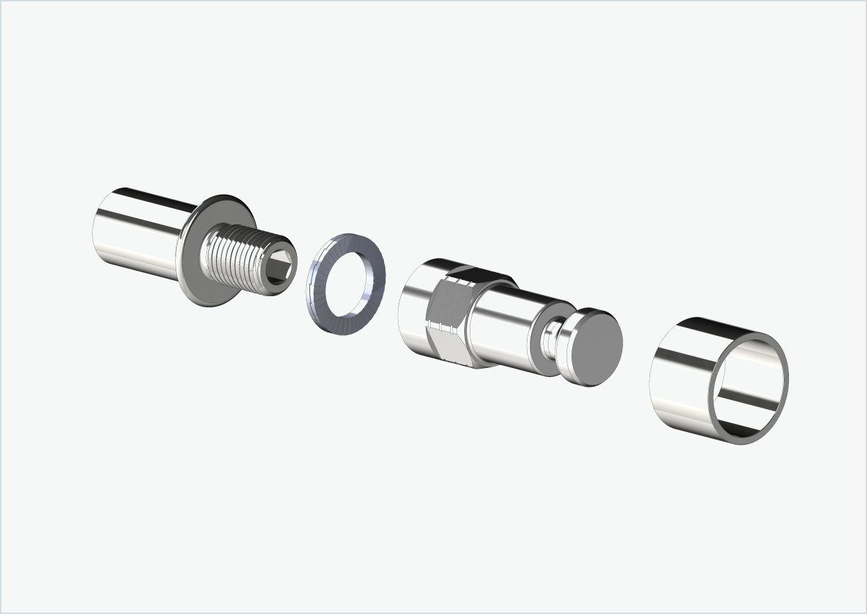 Cowboy 4 - Adaptateur fileté long - M12 x 1.25 | Bundle avec adaptateur Croozer