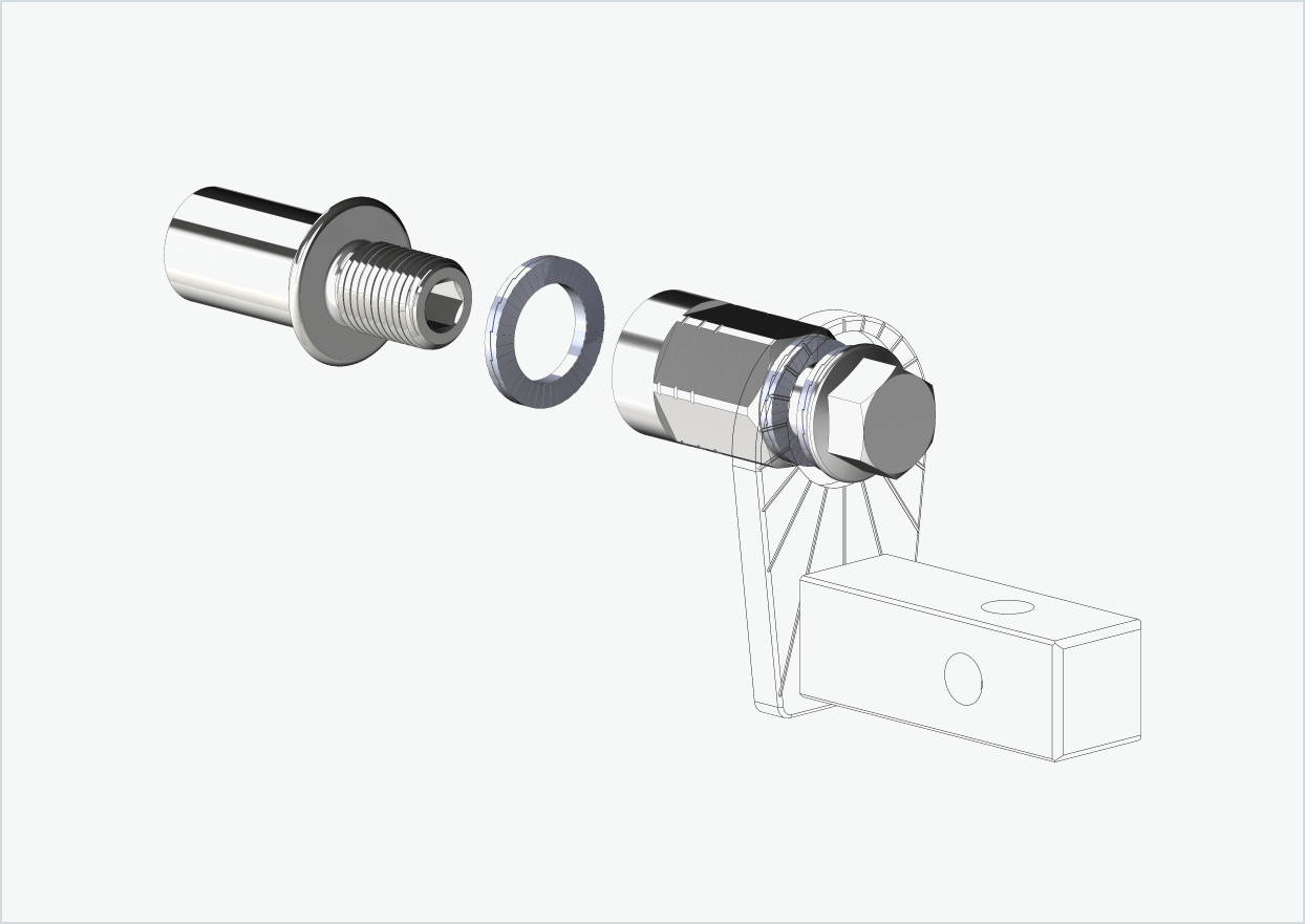 Cowboy 4 - Adaptateur fileté long - M12 x 1.25 | Bundle avec adaptateur universel