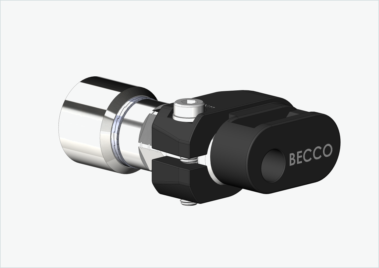 Adaptateur pour moteur HYENA-HRN | convient pour Leggero avec système BECCO