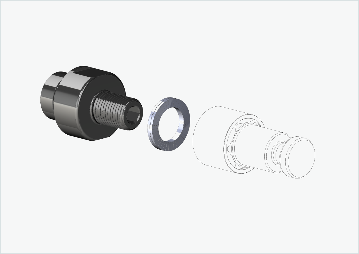 Adaptateur fileté - M12 x 1,25 | compatible avec ORBEA Diem 10 et 20
