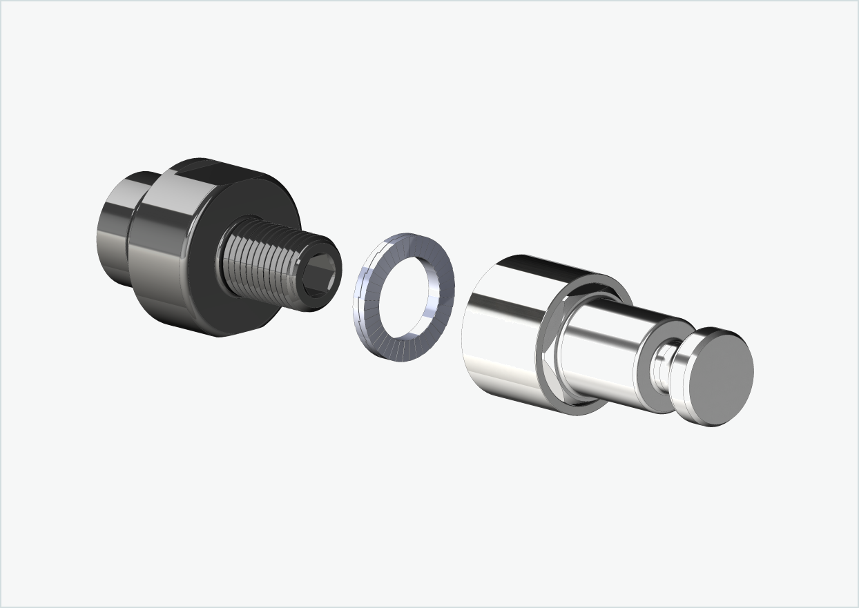 ORBEA Diem - Adaptateur fileté - M12 x 1,25 | Lot avec adaptateur Croozer