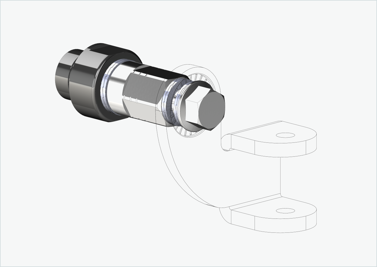 ORBEA Diem - Adaptateur fileté - M12 x 1,25 | Lot avec adaptateur universel