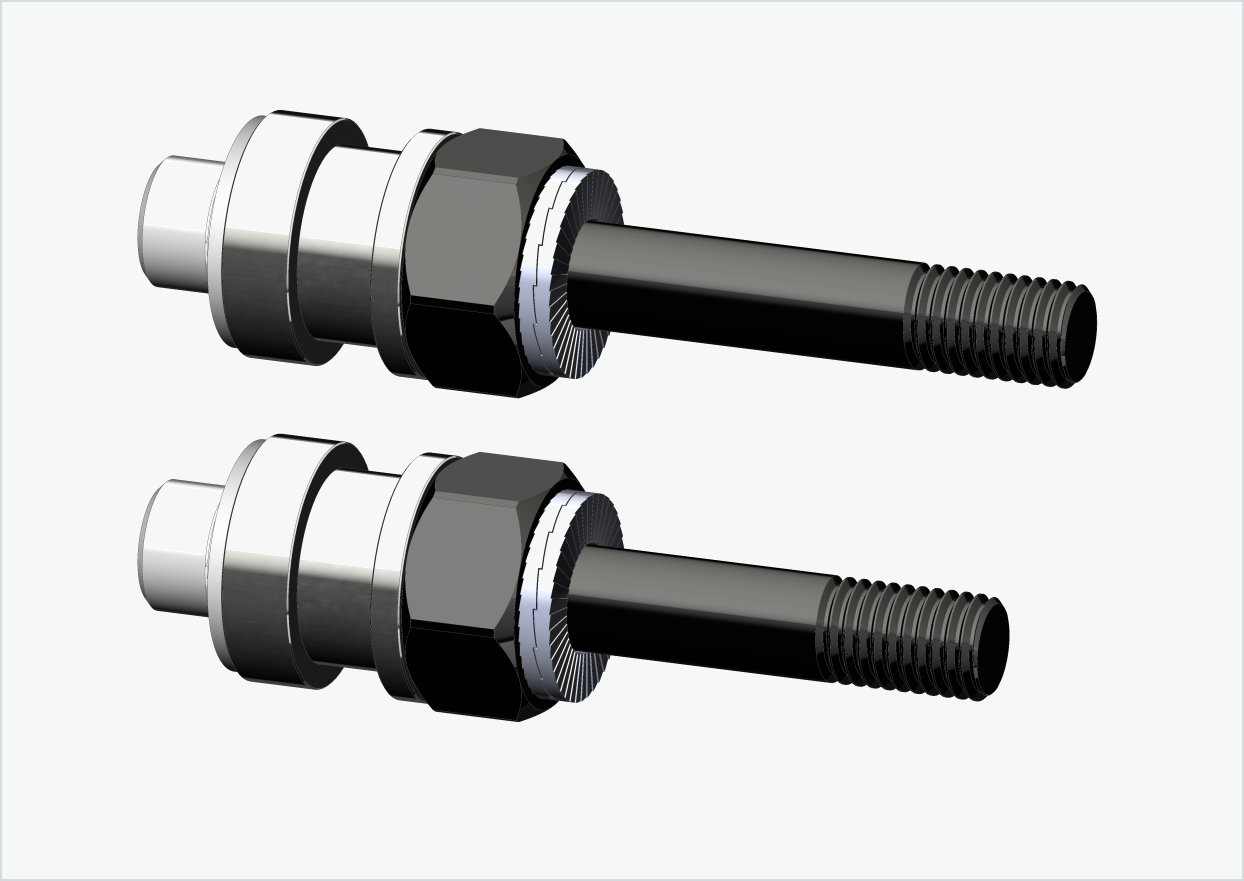 BOB YAK / IBEX set d'adaptateur de filetage (30mm/36mm) | pour Rohloff Speedhub 500-14 / A12